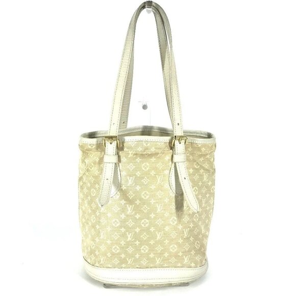 LOUIS VUITTON M95316 Monogram Mini-Lin Bucket PM bucket type Shoulder Bag - Picture 1 of 16